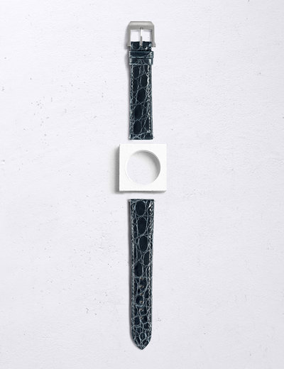ONLINE STORE - 【ONLINE STORE】時計ベルト カイマン(ワニ革