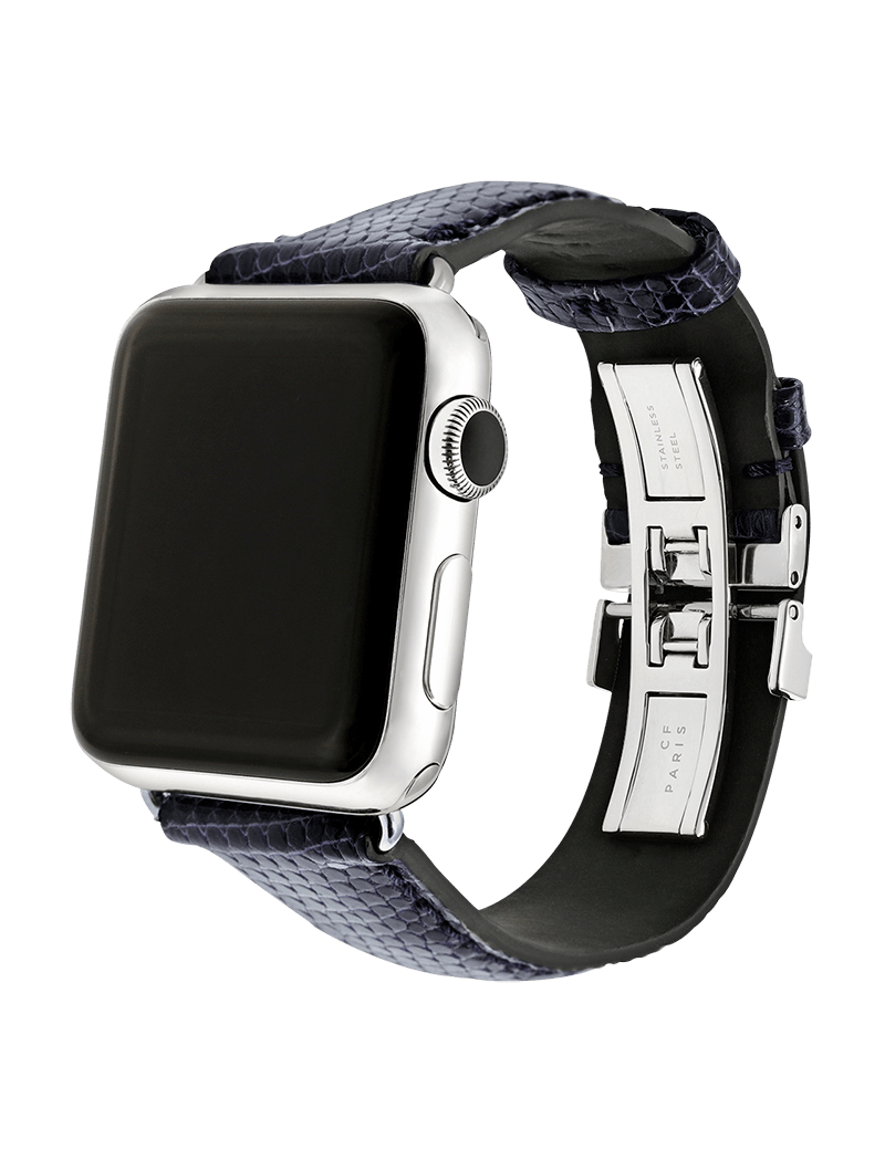 オブリーク柄　Apple Watchベルト　　Apple Watchバンド